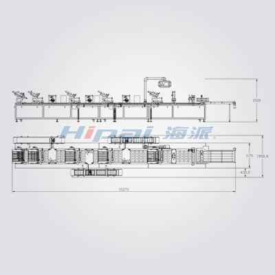 HP-500K 牙刷頭自動(dòng)包裝輸送線